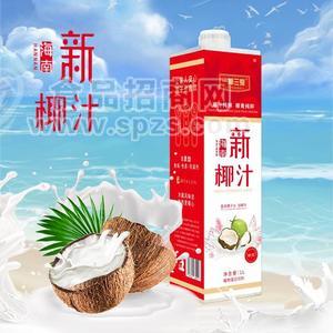 一椰三爱新椰汁植物蛋白饮料1L