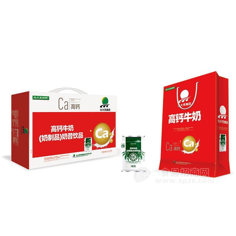 北大荒高鈣牛奶（矮罐）240ml×16