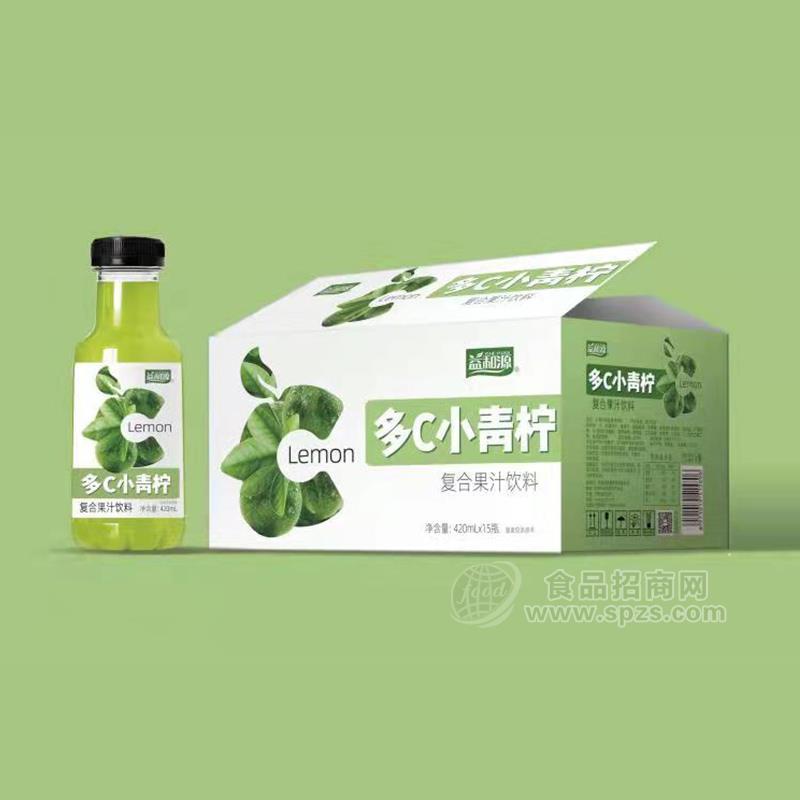 益和源多c小青檸復(fù)合果汁飲料420mlx15瓶