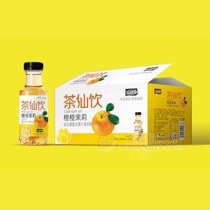 茶仙飲橙橙茉莉益生菌復合果汁茶飲料420mlx15瓶