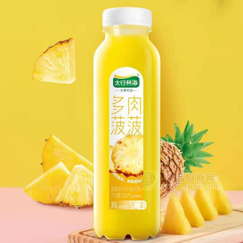 太行林海菠萝多肉水果饮品果汁饮料500ml 