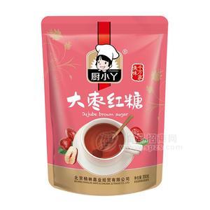 廚小丫大棗紅糖茶葉糖類實(shí)圖招商300g