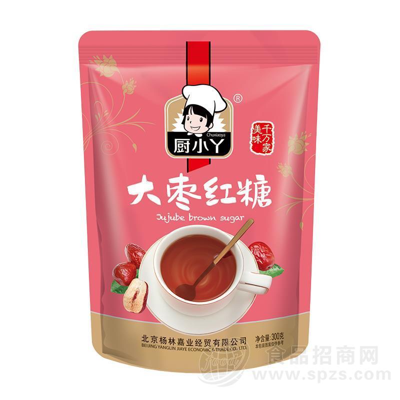 厨小丫大枣红糖茶叶糖类实图招商300g