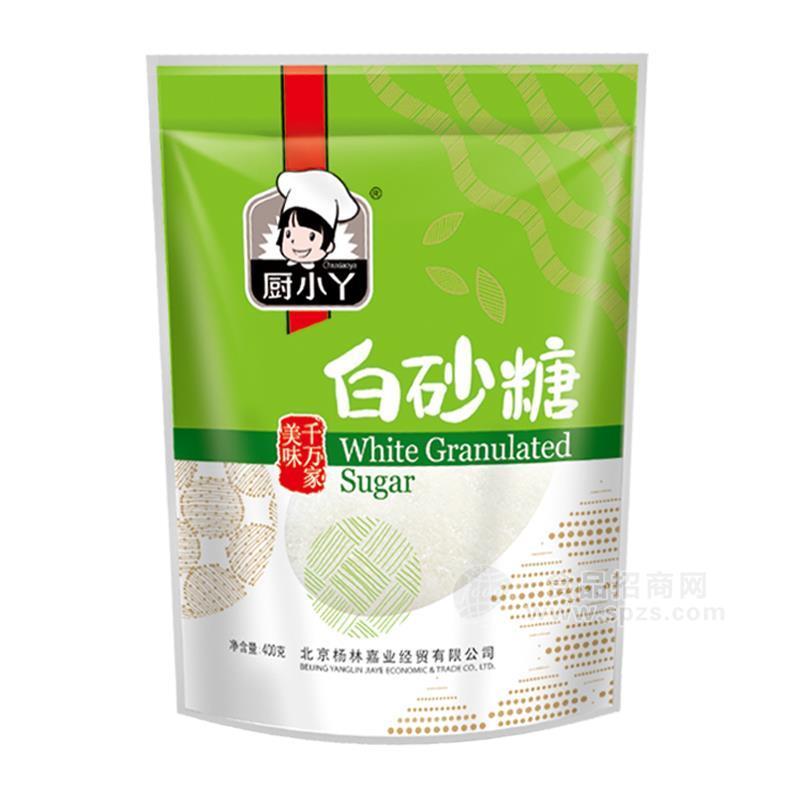 廚小丫白砂糖茶葉糖類招商400g