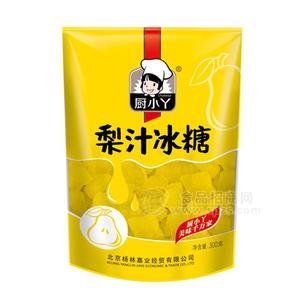 廚小丫梨汁冰糖茶葉糖類招商300g