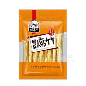 廚小丫黃豆腐竹干鮮調(diào)味廠家直銷招商250g