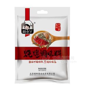 廚小丫燒烤調(diào)味料廠家直銷招商30g