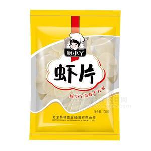 廚小丫蝦片干鮮調味廠家直銷招商100g