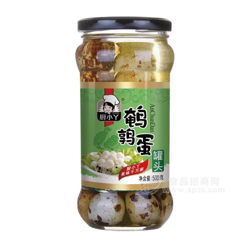 厨小丫鹌鹑蛋罐头方便食品招商500g