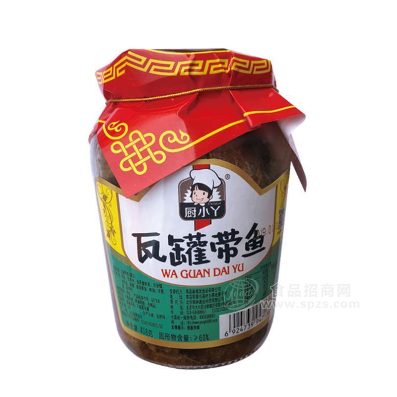 廚小丫瓦罐魚(yú)帶魚(yú)方便食品招商408g