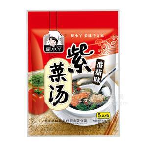 廚小丫紫菜湯番茄味方便食品廠家直銷招商60g