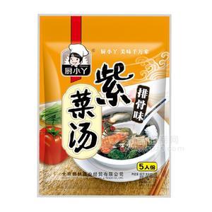 廚小丫紫菜湯排骨味方便食品廠家直銷招商60g