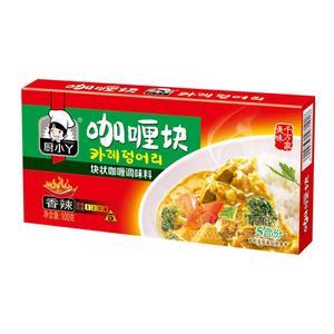 廚小丫咖喱塊香辣調(diào)味品廠家直銷招商100g