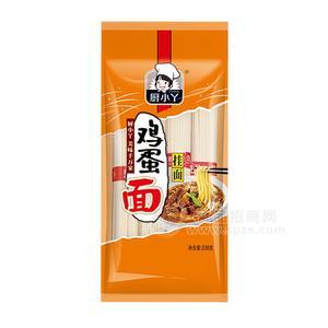 厨小丫鸡蛋面挂面厂家直销招商238g