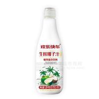 欢乐快车生榨椰子汁植物蛋白饮料招商1.25kg
