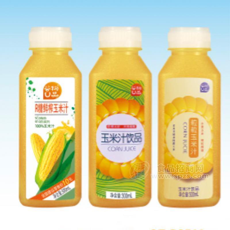 谷物U品玉米汁飲品植物飲料招商代理
