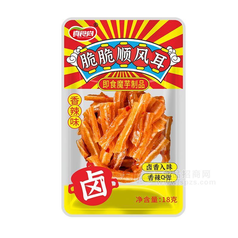 真食尚香辣味脆脆顺风耳魔芋制品18g