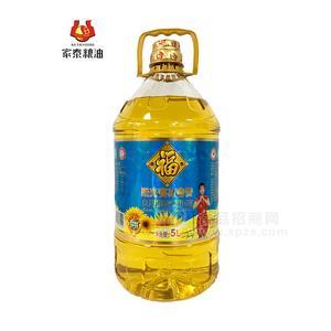 福東鼎葵花清香食用植物調(diào)和油5L
