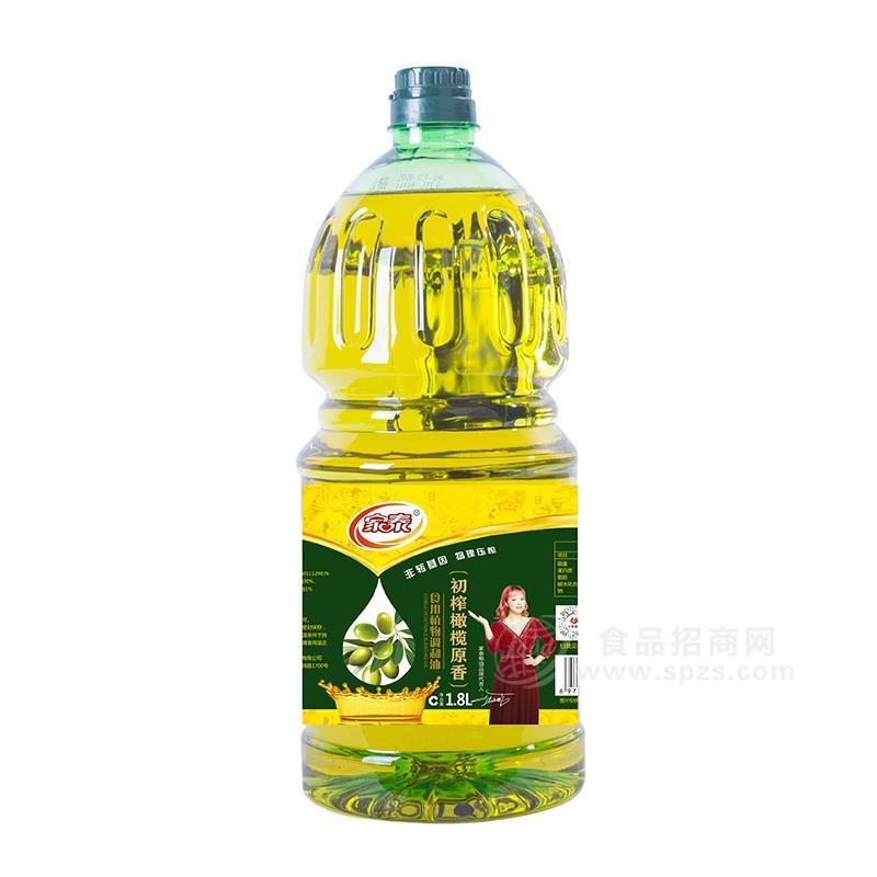 家泰橄榄原香食用植物调和油1.8L