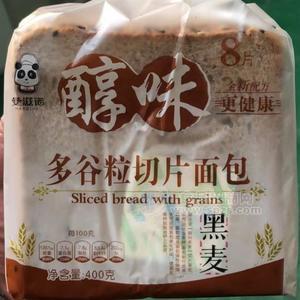 曼滋诺：醇味系列黑麦多谷粒吐司切片面包
