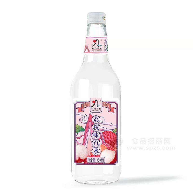 六約南山荔枝味汽水358ml