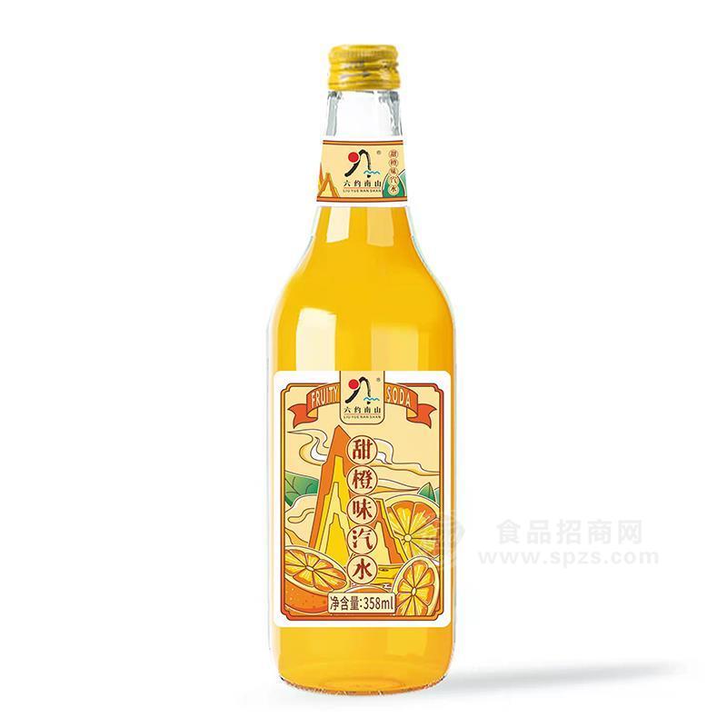 六约南山甜橙味汽水358ml