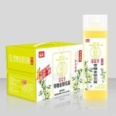 小轻柑零糖金银花露植物饮料招商380mlx15瓶