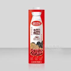 鲜谷多红豆味牛奶谷物饮料招商1L