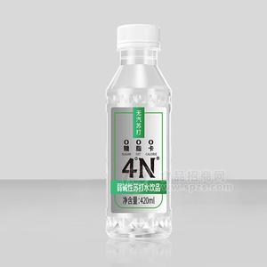 4N無汽蘇打弱堿性蘇打水飲品招商420ml