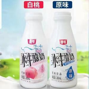 泰爺白桃味原味水牛酸奶風(fēng)味飲品280mlx12