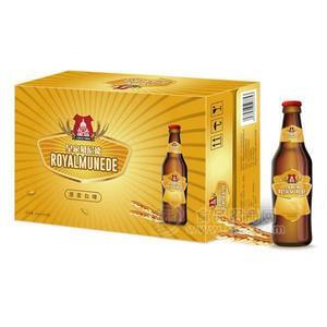 慕尼德原浆白啤玻璃瓶啤酒招商