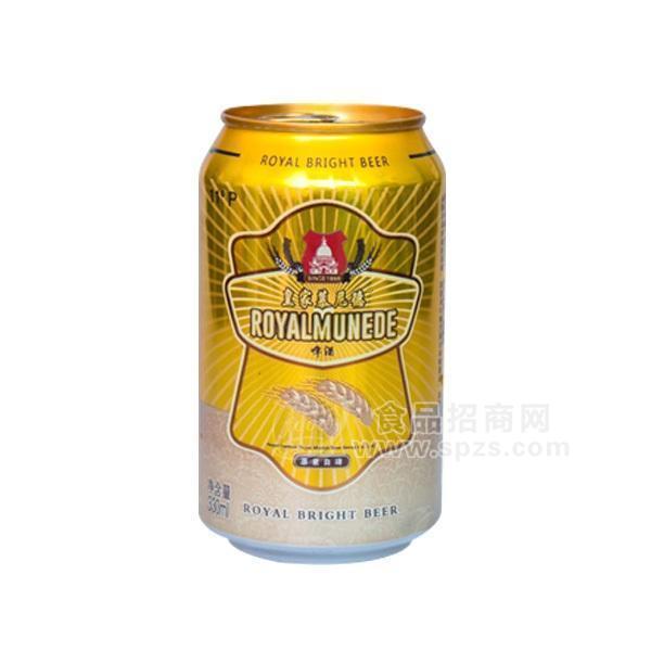 慕尼德小麥啤酒招商罐裝330ml