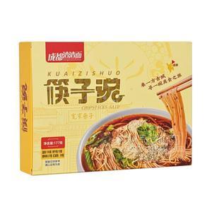 筷子說成都渣渣面方便食品新國貨177g