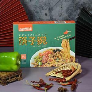筷子说新疆炒拉条方便食品居家速食地方特色美食预制菜招商