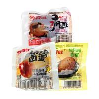 乡得旺麻辣味、盐焗味卤蛋休闲食品招商30g