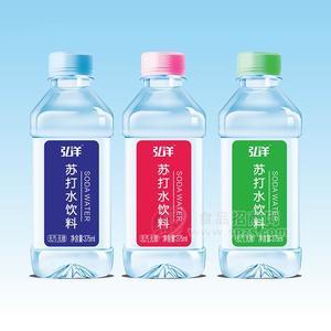 弘洋无汽无糖苏打水饮料375ml