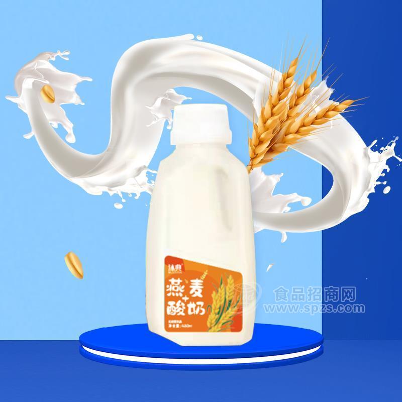 ·沐典燕麦酸奶饮料420ml 