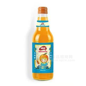 南圣甜橙味果味汽水飲料招商358ml