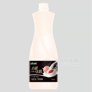 白桃牛奶橙子味復(fù)合果汁飲品1.25Lx6瓶