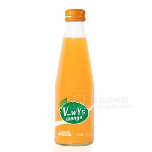 芒果味飲品益生菌發(fā)酵果味飲料瓶裝汽水290ml