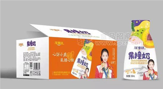 樂事達(dá)果撞奶多口味乳飲品350ml*15招商