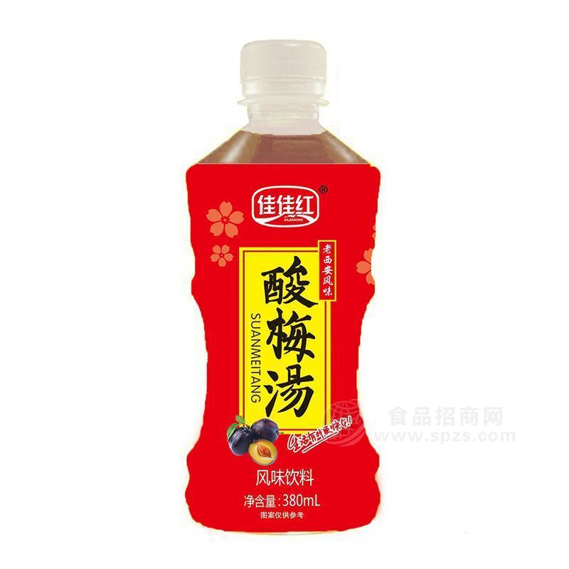 佳佳紅酸梅湯風(fēng)味飲料380ml