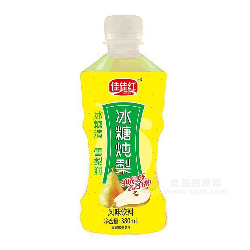 佳佳紅冰糖燉梨風味飲料380ml