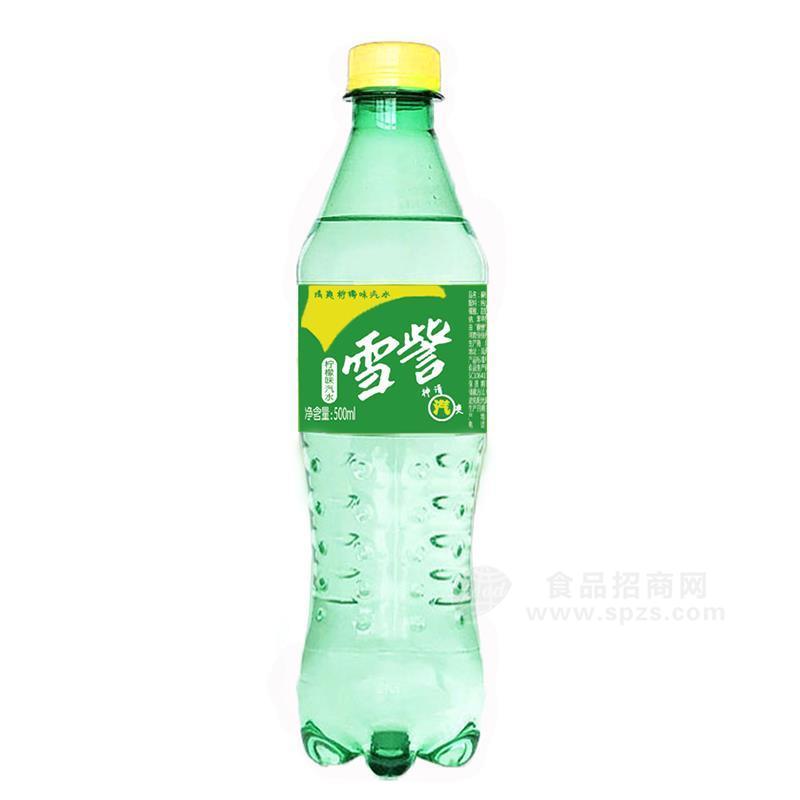 檸檬味汽水雪碧500ml