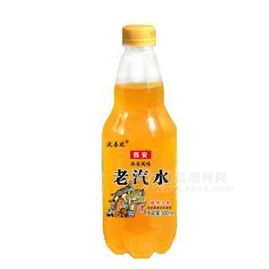 沃喜歡西安風(fēng)味橙味汽水500ml