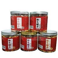 椒盐味、蜂蜜味、五香味、麻辣味、香辣味罐装花生休闲食品招商
