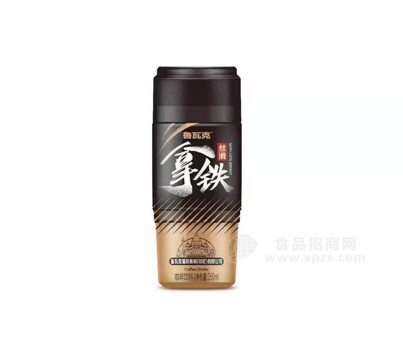 魯瓦克 絲滑拿鐵咖啡飲料 350mlx15瓶