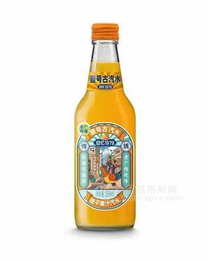 壹號(hào)古汽水桔子果汁汽水358ML