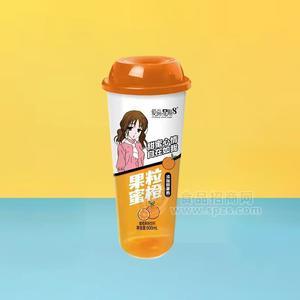爱尚星期8果粒蜜橙饮料600ml