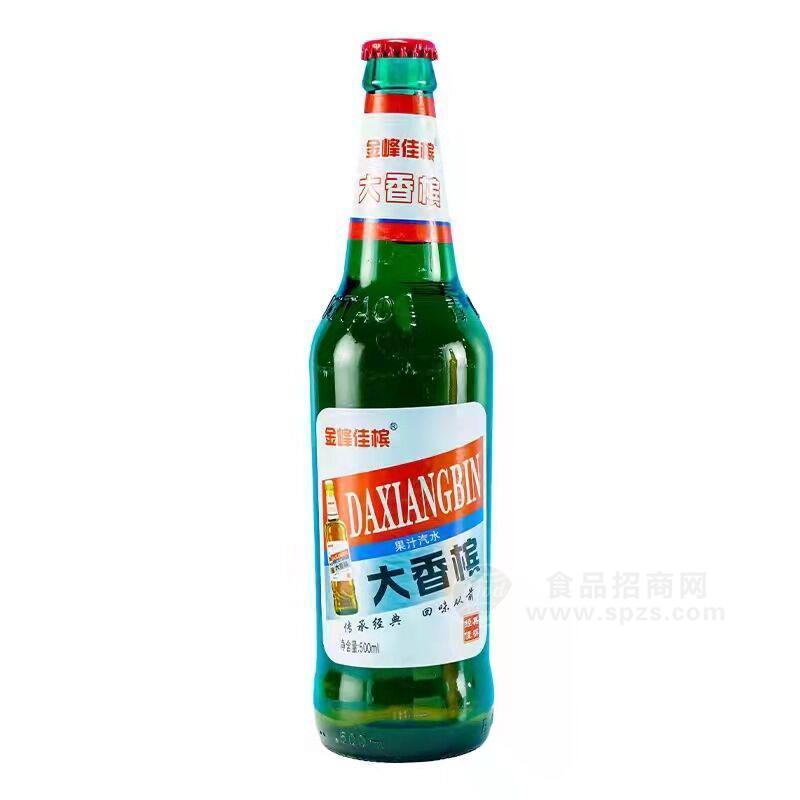 金峰佳槟大香槟果汁汽水瓶装招商500ml